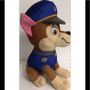 Nickelodeon plush paw patrol Chase 15”H preowned